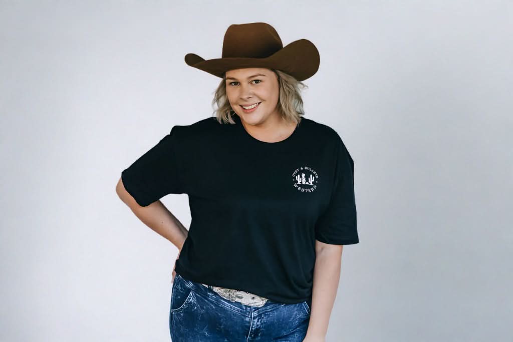 Born To Hunt Forced To Work in Black - Western Wear Shirts