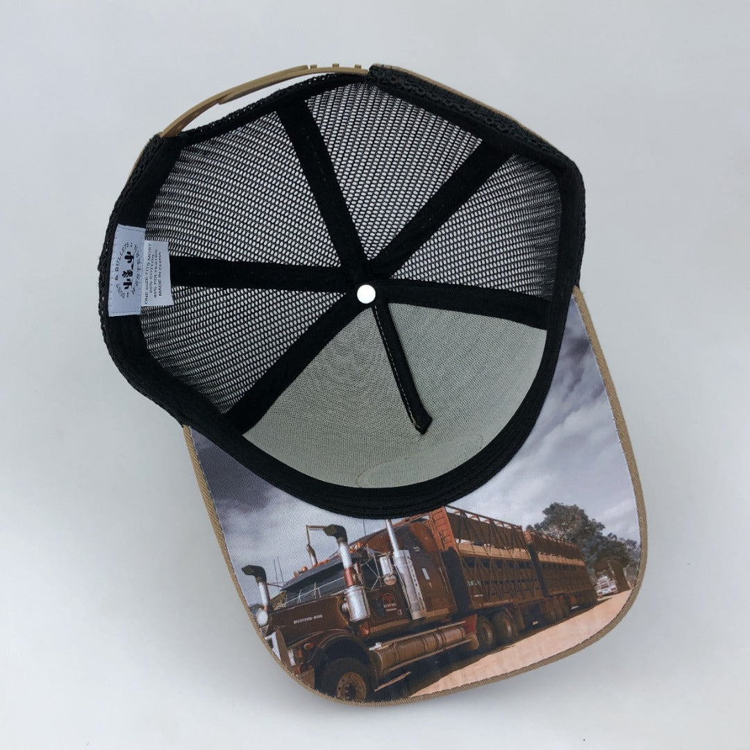Kids Dusty Trucker Western Style Cap