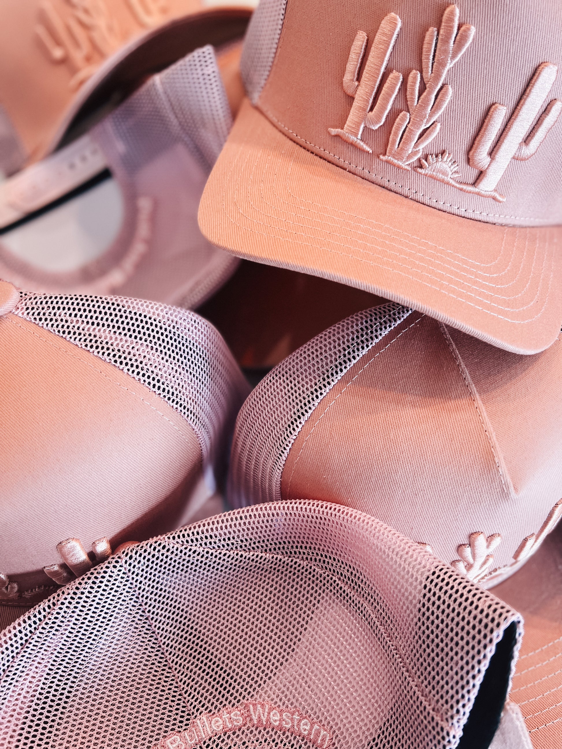 B2B Signature Trucker Cap - Dusty Pink