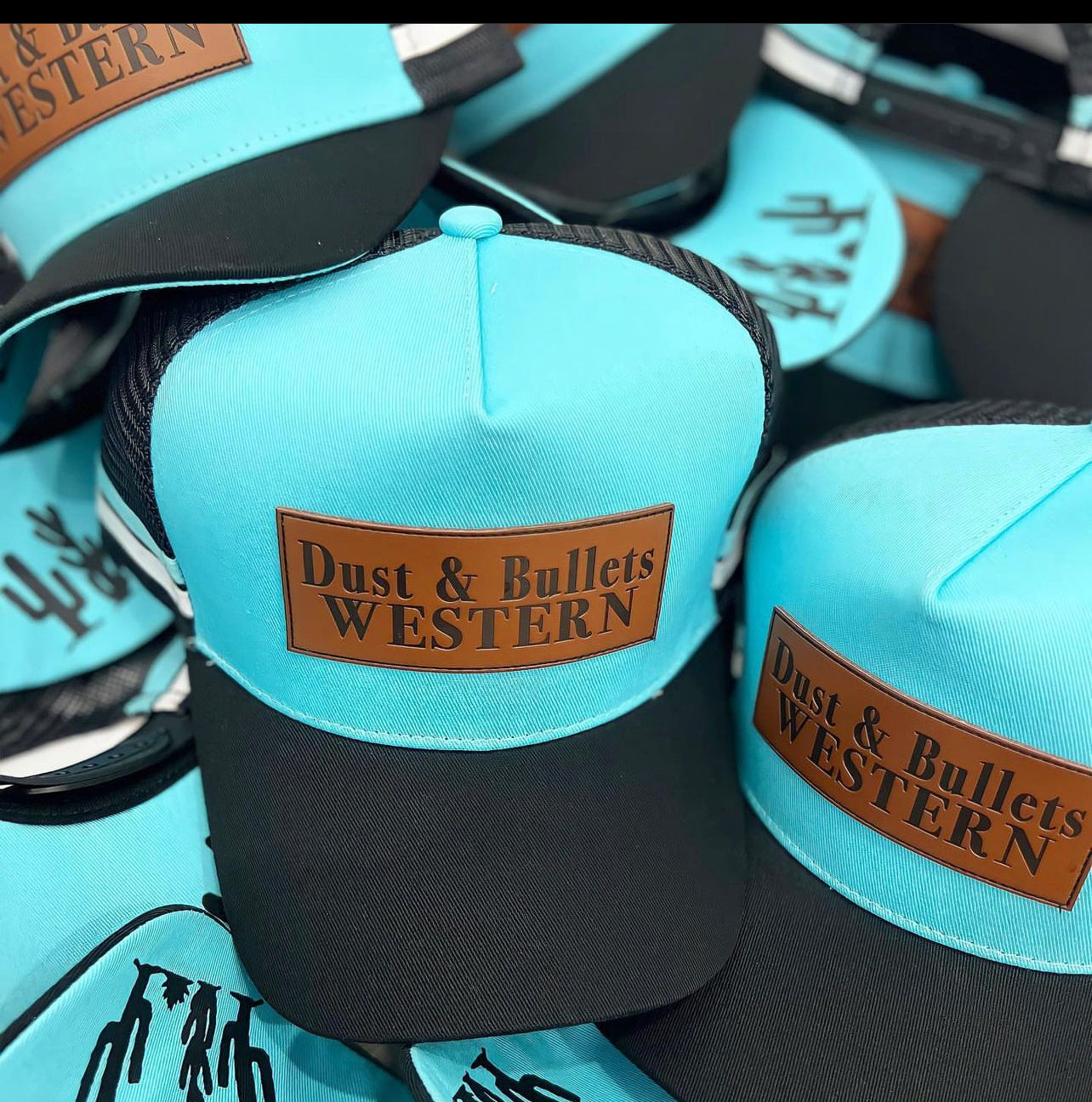 Dust & Bullets OG Teal Trucker Cap